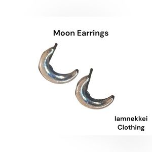 Half Moon Studs